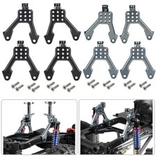 Alloy Front  Rear Shock Tower Mount Set For 1/10 RC Axial SCX10 II 90046 90047