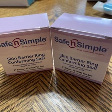 2 BOXS 10 Safe n' Simple SNS684U2 Skin Barrier Ring Conforming Seals 2" Exp 2023