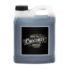 AIRBRUSH SUNLESS TANNING SOL. 1GAL SPRAY MIST TAN  Chocolate Sunless