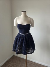 Trixxi Junior Formal Dress Blue Size 3 Used