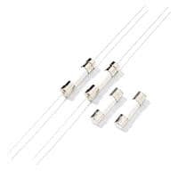 4Pcs 0477.500MXEP Fuses with Leads - Through Hole 500Vac 400Vdc TL PT 5X20 500mA