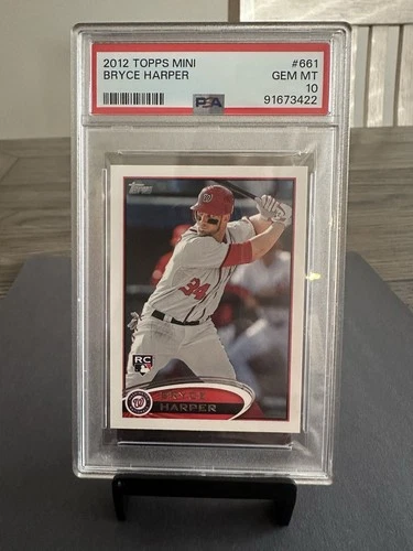 2012 Topps MINI BRYCE HARPER #661 Rookie Card