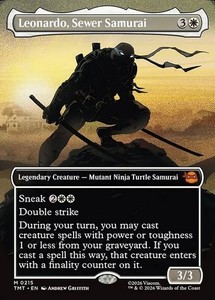 Leonardo, Sewer Samurai (Borderless) - Teenage Mutant Ninja Turtles