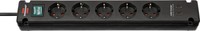 Brennenstuhl Bremounta Steckdosenleiste 5-Fach + 2X USB-C Schwarz 3M