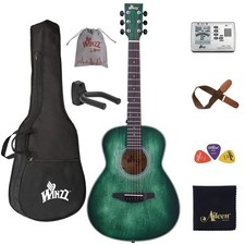 WINZZ HAND RUBBED Series - Left Handed 36 Inches 3/4 Acoustic Acustica Guitar...