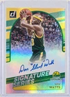 2020-21 Panini Donruss Signature Series Slick Watts AUTO SG-SWT Sonics