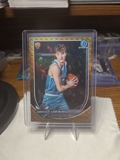 2025-26 Bowman Chrome Reptilian Refractor #29 Liam McNeeley, Charlotte Hornets