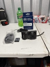 Samsung WB150F Black 3" Screen 18x Optical Zoom WIFI Digital Camera W/ Charger