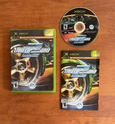 Need for Speed: Underground 2 (Original OG Xbox) Excellent CIB Complete & Tested