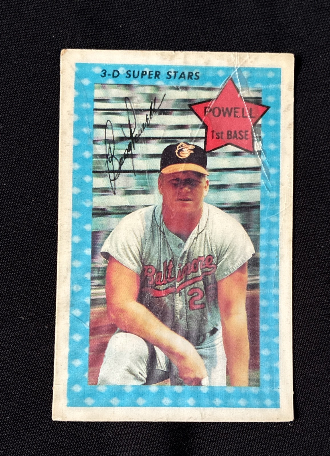 1971 Kellogg's 3-D Super Stars - Boog Powell #20 1970 XOGRAPH