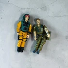 Vintage GI Joe Scoop & Footloose Lot 1980's Action Figures