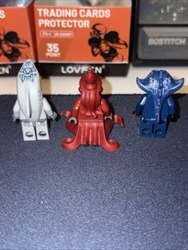 Lego Atlantis Mini figures Lot Of 3 Shark Squid Ray