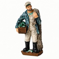 Matrosenfigur mit Holzsockel freistehend Matrosenfigur kompakt f&uuml;r Sammler