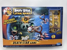 ANGRY BIRDS STAR WARS JENGA DEATH STAR Game COMPLETE