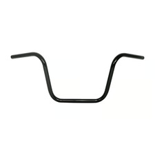 Manubrio mini ape hanger nero alto 10" manubri da 25mm harley moto custom