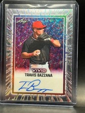 Travis Bazzana Auto 2025 Leaf Vivid 3/3