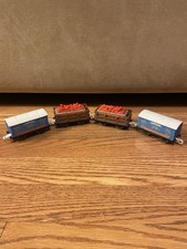 Set of 4 Thomas  Friends TrackMaster Sodor Fireworks Train Cars Tenders