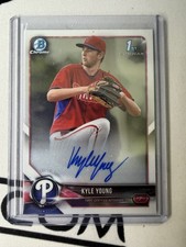 2018 Bowman Chrome Baseball Kyle Young Auto