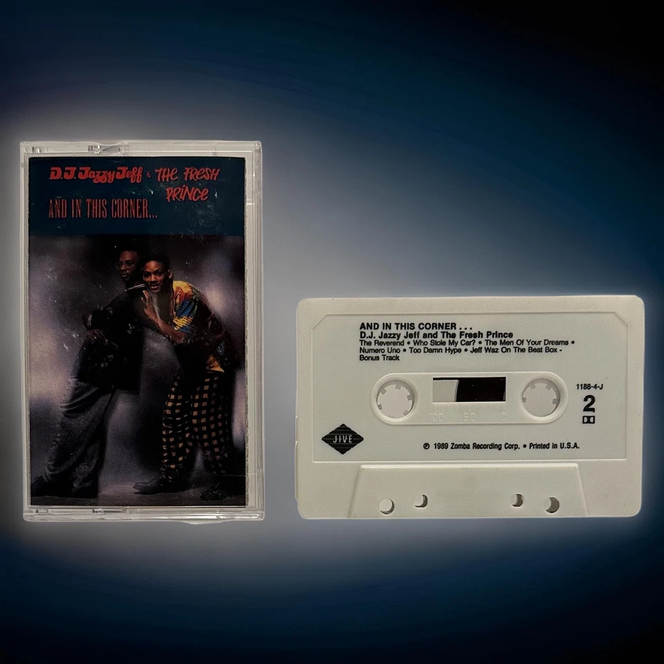 •D.J. JAZZY JEFF AND THE FRESH PRINCE - …AND IN THIS CORNER• ~1989 OG PRESS~ (CL - Image 3 of 4