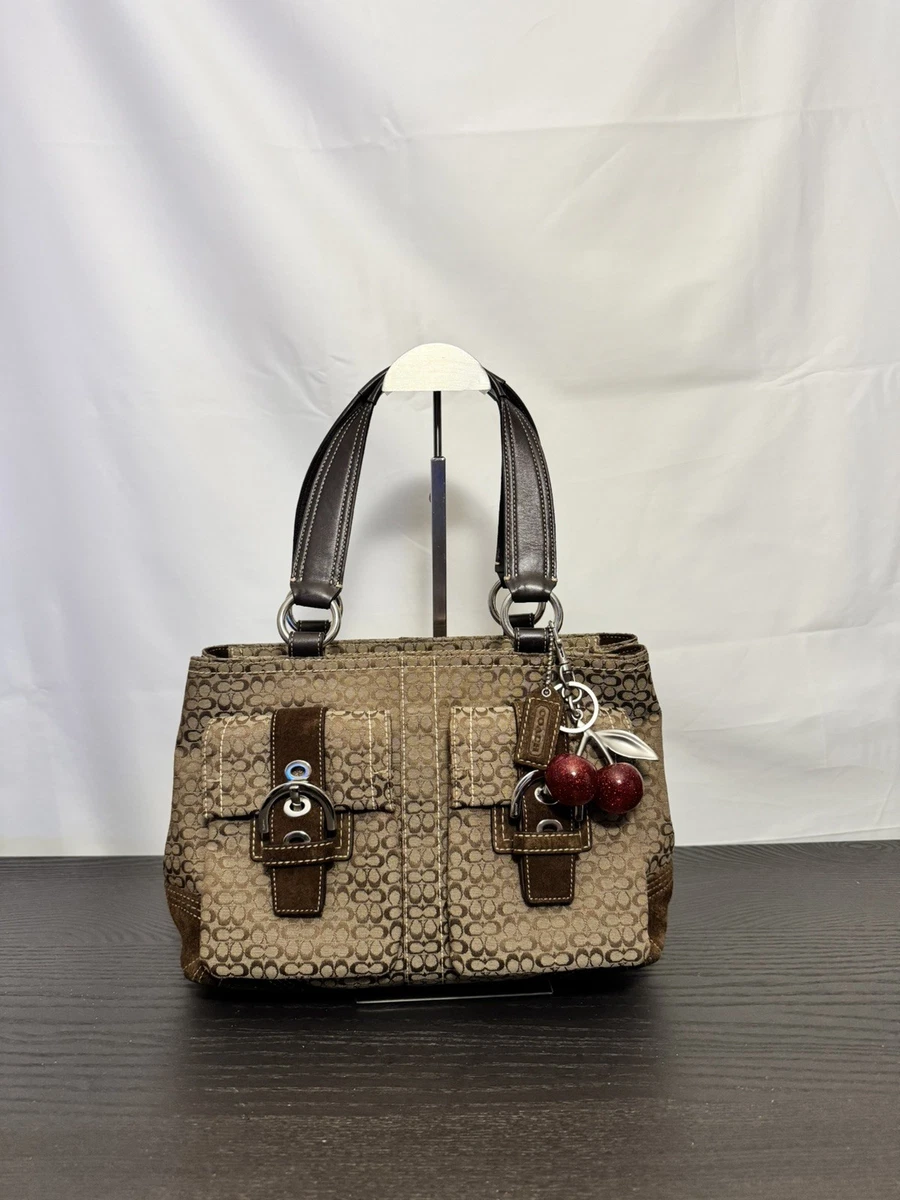 Coach Suede Tote Bags for Women for sale - eBay