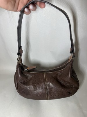 Fossil  Y2K Texas A&M Brown Leather Bag W/ Unique Strap With A&M Logo Small Bag