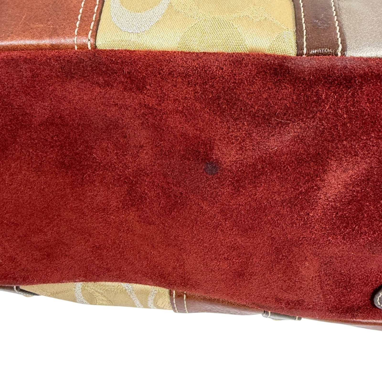 COACH Multicolor Patchwork Turn Lock Signature 10… - image 6