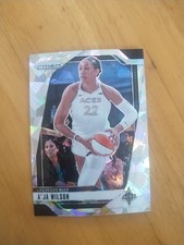A'Ja Wilson 2024 WNBA Prizm #86 Ice Las Vegas Aces