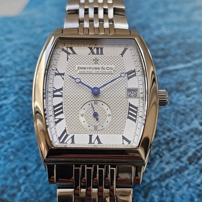 Dreyfuss & Co 1924 Quarz Herren Armbanduhr Box und Papiere