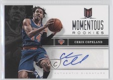 2012-13 Panini Momentum Momentous Rookies Auto Chris Copeland #54 Auto 6ix