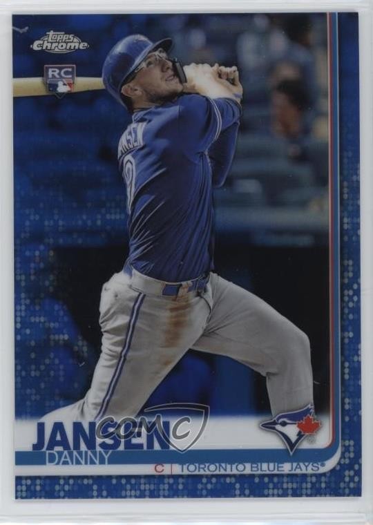 2019 Topps Chrome Blue Refractor 49/150 Danny Jansen #35 0w8
