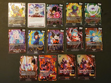 Dragon Ball Super Card Game Lot 14 - Super Rare Variations SDeck Holo Foil NM