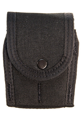 HSG Duty Double Handcuff TACO  Covered U-MOUNT, Black