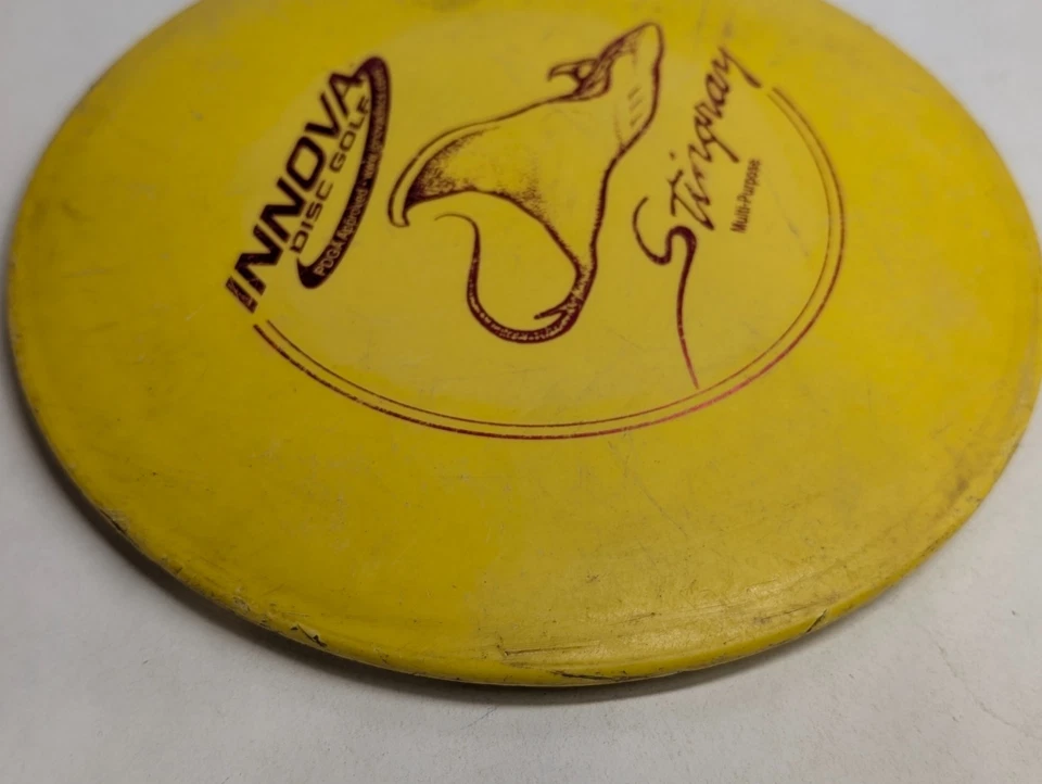 Innova DX Stingray Disc Golf Midrange Driver PFN 148g Yellow - Image 3 of 4