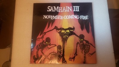 SAMHAIN III November Coming Fire Plan 9 NEW! SEALED!!! Rare Orange Variant Read 