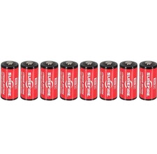 8 Surefire 3V SF123A CR123A Lithium Batteries -Expires 07/2030 New Open Box