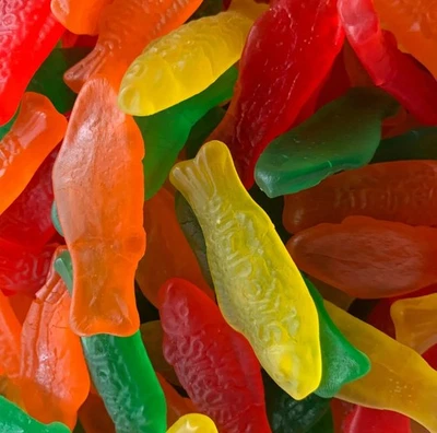 Swedish Fish Gummy Candy Assorted Flavor Bulk *Pick Size* Fresh Gummy Fish
