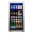 Ca'Lefort Beverage Cooler Refrigerator LED Light Display 100 Cans Mini Fridge — photo 1