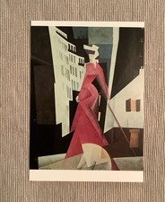 1 Postkarte, Lyonel Feininger,  Die Dame In Mauve, Kubismus, Frau, Neu