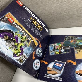 LEGO HERO FACTORY 6231 SPEEDA DEMON RARE 2012 RETIRED Instruction Booklet Only