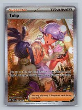 Tulip 259/182 Pokémon TCG Special Illustration Rare SV04: Paradox Rift Near Mint on eBay
