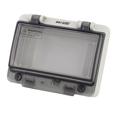 Clear Waterproof 6 Position Box Liner Circuit Breaker