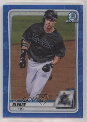 2020 Bowman Draft Chrome Blue Refractor 68/150 JJ Bleday #BD-181 v9t