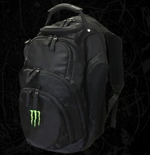 2025 Official Monster Energy Premium Black Backpack (New)
