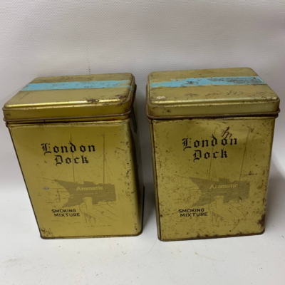 london dock tobacco tin London Dock Smoking Tobacco Tin 1 lb. Metal Can A Kentucky Club 1941  Product