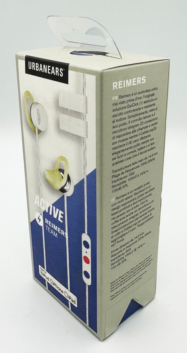 Urbanears iPhone/iPod/iPad Reimers Team In-Ear Headset Headphone