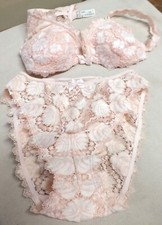 Lise Charmel Lingerie Underwear Panties Sz. 10 Bra Sz. 34B Set NWOT