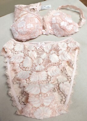Lise Charmel Lingerie Underwear Panties Sz. 10 & Bra Sz. 34B Set NWOT