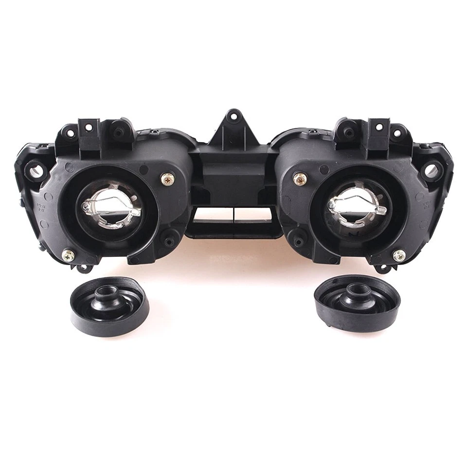 Ajuste para Yamaha YZF-R6 1999-2002 Conjunto de faros delanteros para motocicleta Foto 4 de 4