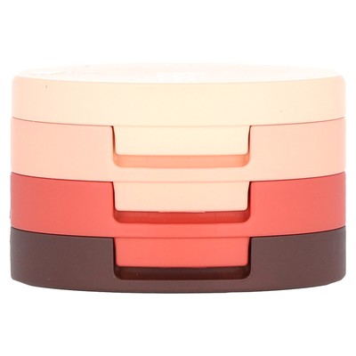 Beauty Bento, Bouncy Shimmer Eyeshadow Trio, 02 Orange Blossom, 3 Count, 0.9 g