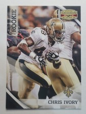 2010 Panini Gridiron Gear #167 Chris Ivory RC!!! ~ New Orleans Saints ROOKIE!!!